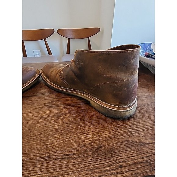 Clark's Originals Men's Leather Desert 2 Eye Chukka Ankle Boots Size 11.5M - Picture 7 of 13